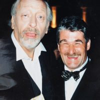 Ingolf Kühn with entertainer Karl Dall